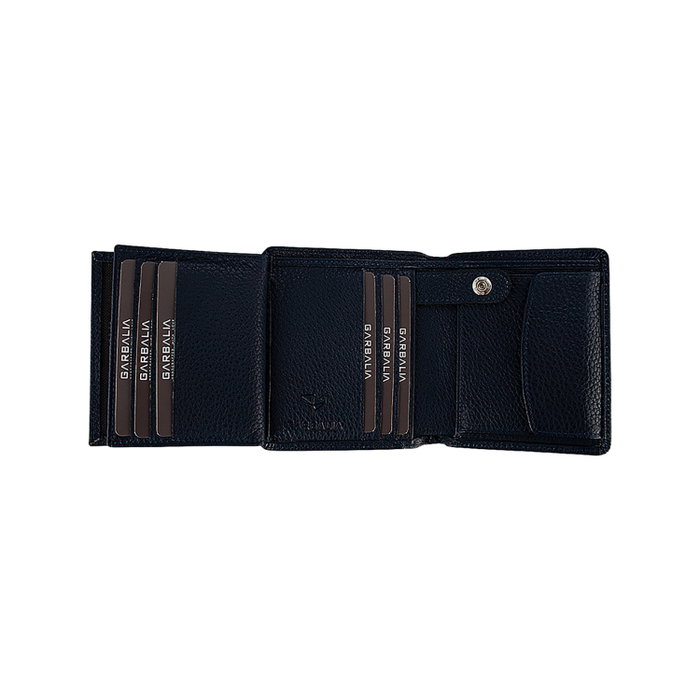 Zoozie Bags Canada Cartera para hombre Azul oscuro de cuero auténtico